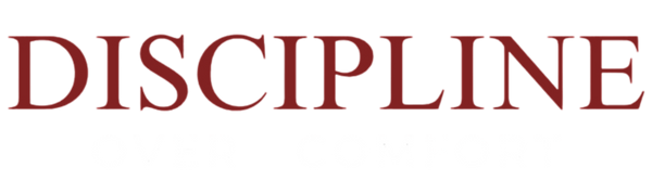 Discipline Over Comfort logo