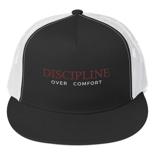 DisciplineOverComfort standard Trucker Cap