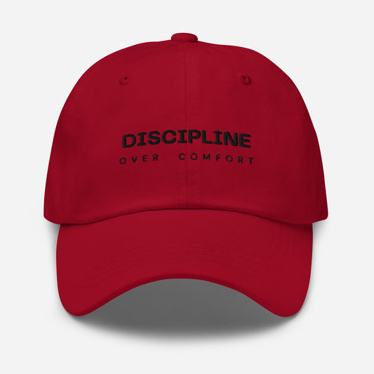 DisciplineOverComfort Dad hat