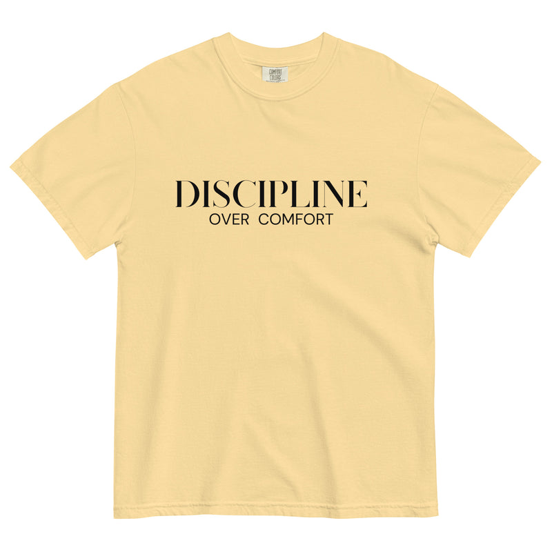 DISCIPLINE Basic heavyweight t-shirt