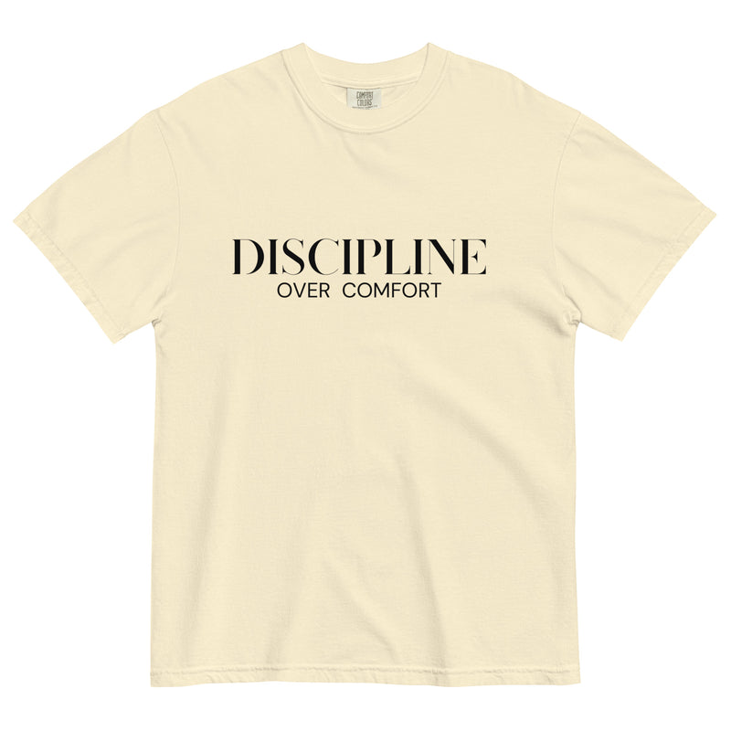 DISCIPLINE Basic heavyweight t-shirt