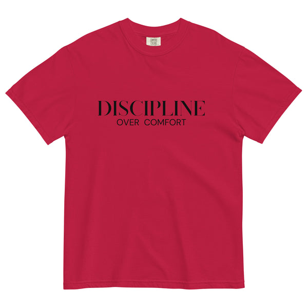 DISCIPLINE Basic heavyweight t-shirt